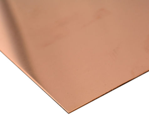 0.5mm 1mm Pure Cathode Copper Sheet Metal Rolls 99.99 Producers